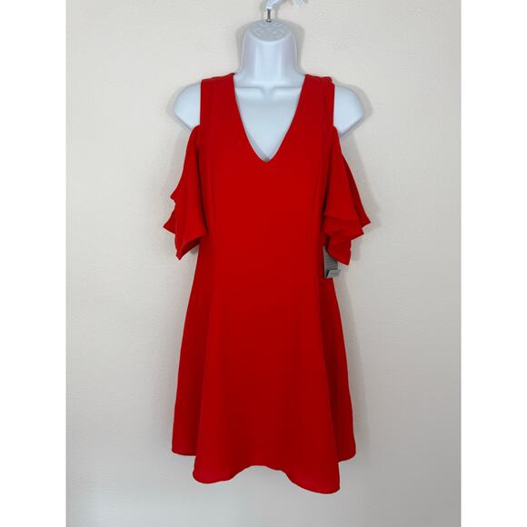 19 Cooper Susie Red Mini Dress - Picture 1 of 7